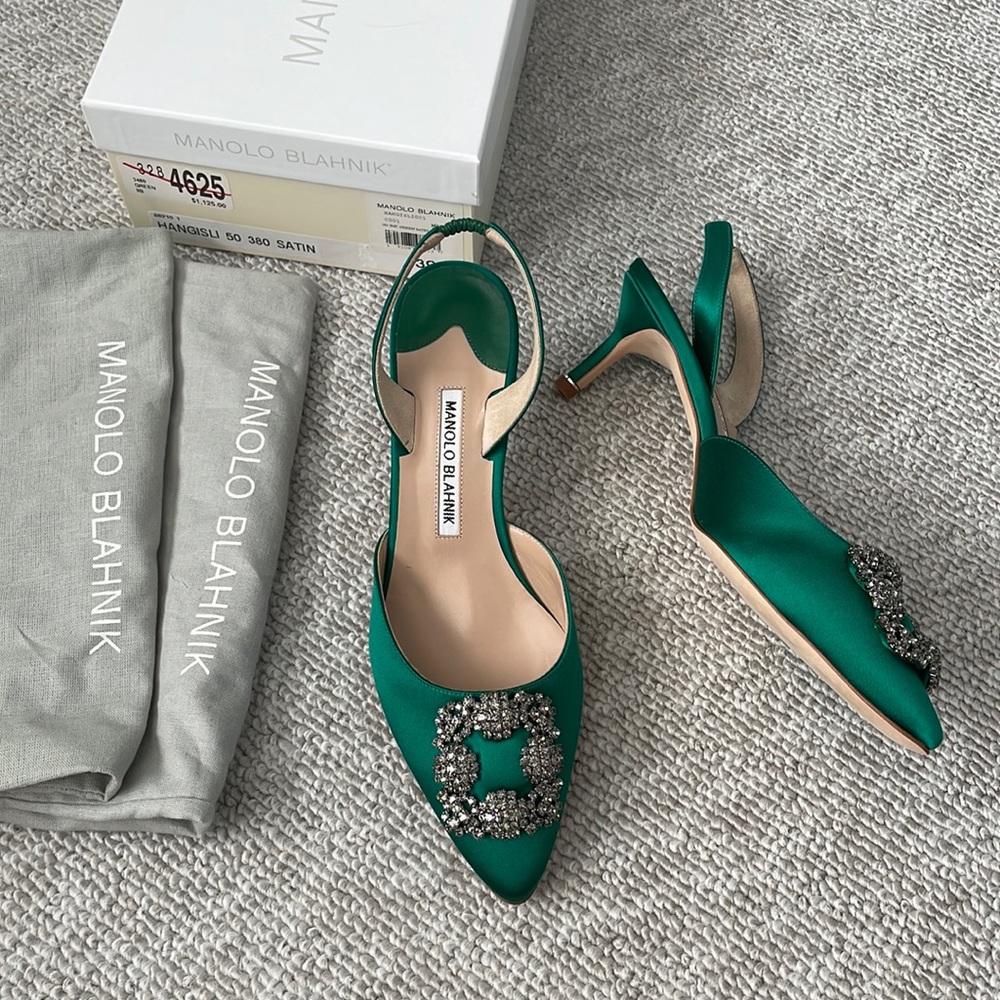 Hangisli 50 satin green